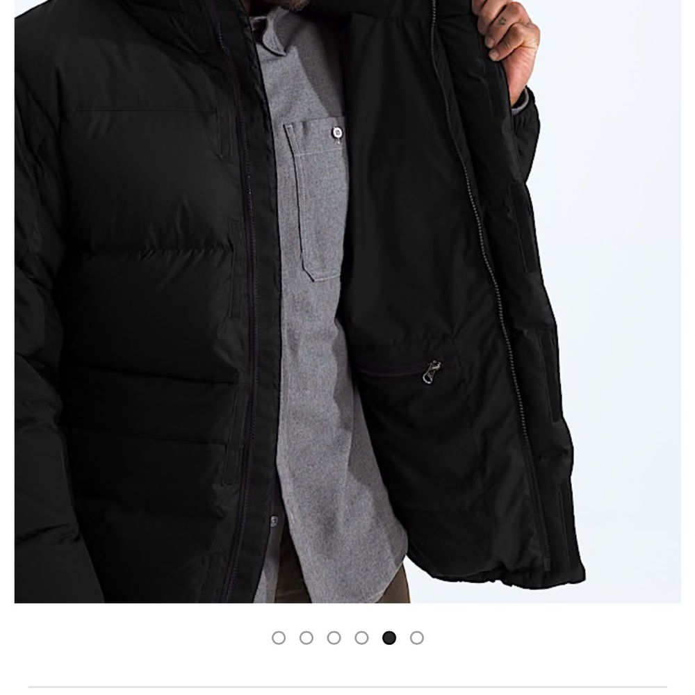 Men’s HMLYN Down Parka size M - Picture 2 of 12